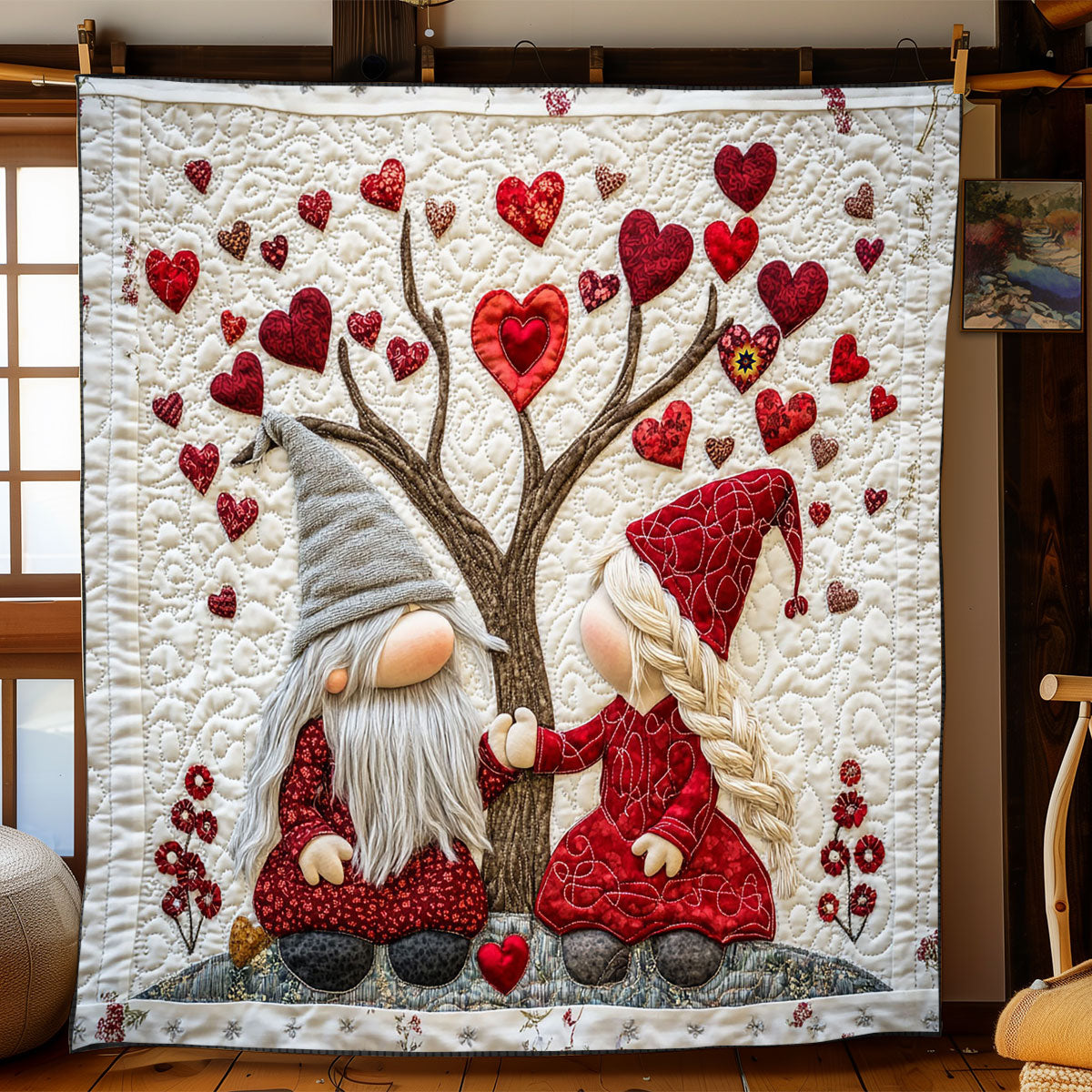 Love Gnome WJ1912020CL Quilt