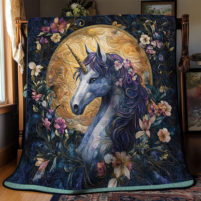 Unicorn Blue WT1701003CL Quilt