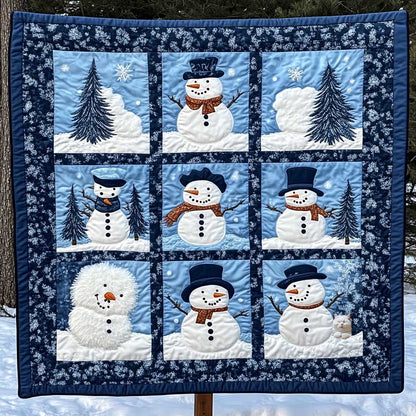 Snowman Winter WN0710021CL Quilt