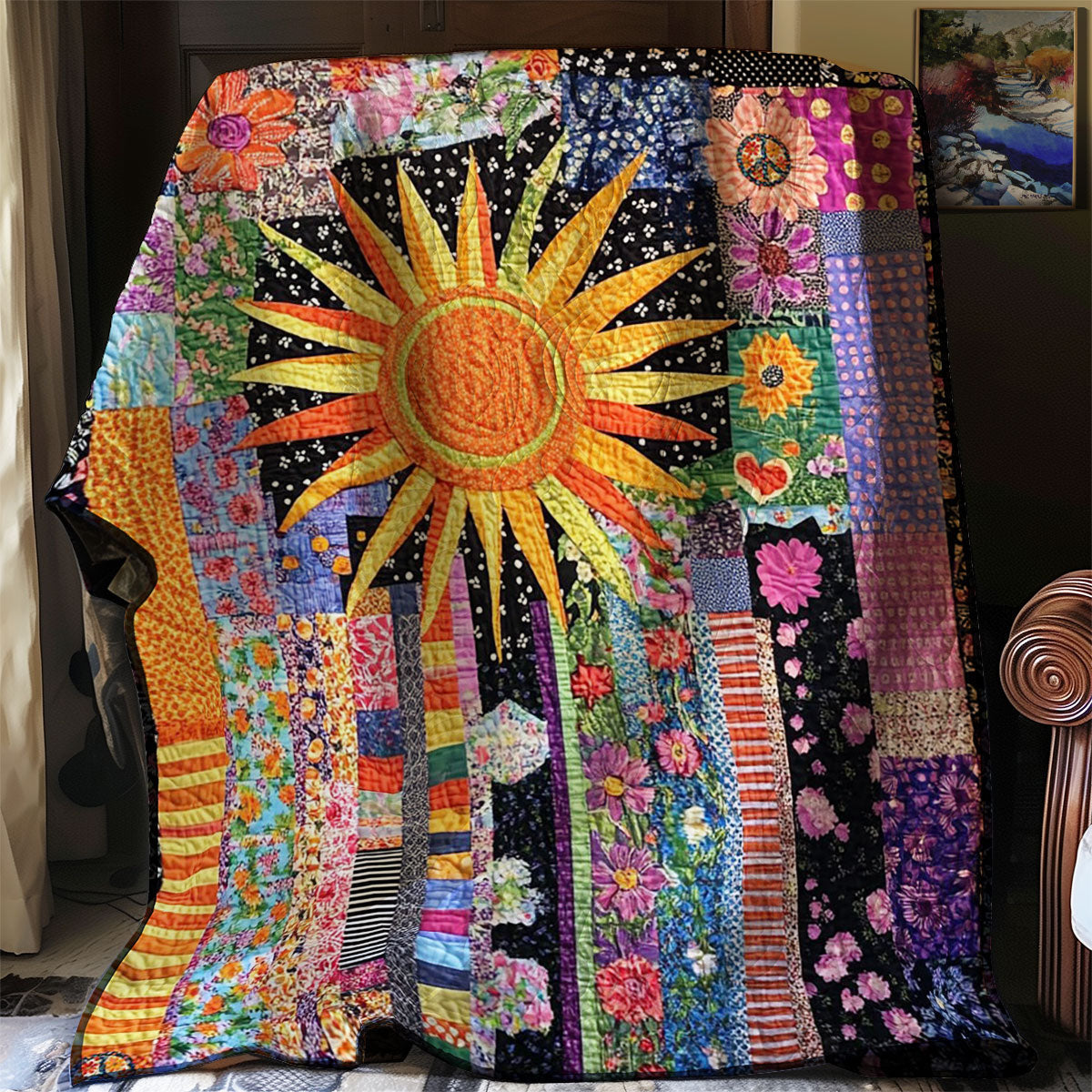 Garden Bloom WJ1912013CL Quilt