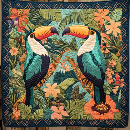 Jungle Toucans Harmony WN0511005CL Quilt