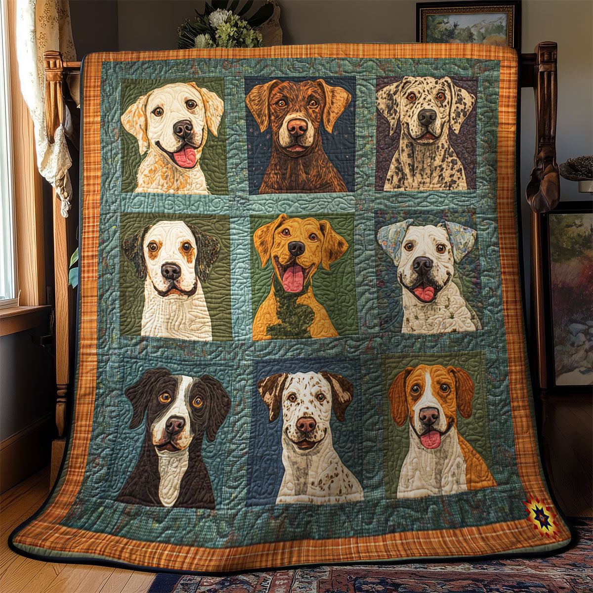 Happy Dog WY1211017CL Quilt