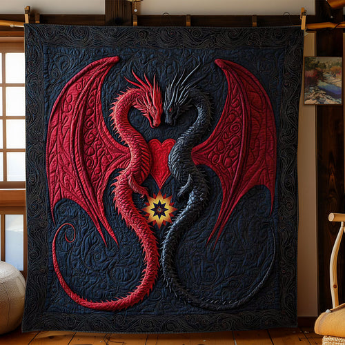 Fierce Dragons Bond WN1812048CL Quilt