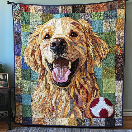 Golden Retriever WU1510023CL Quilt
