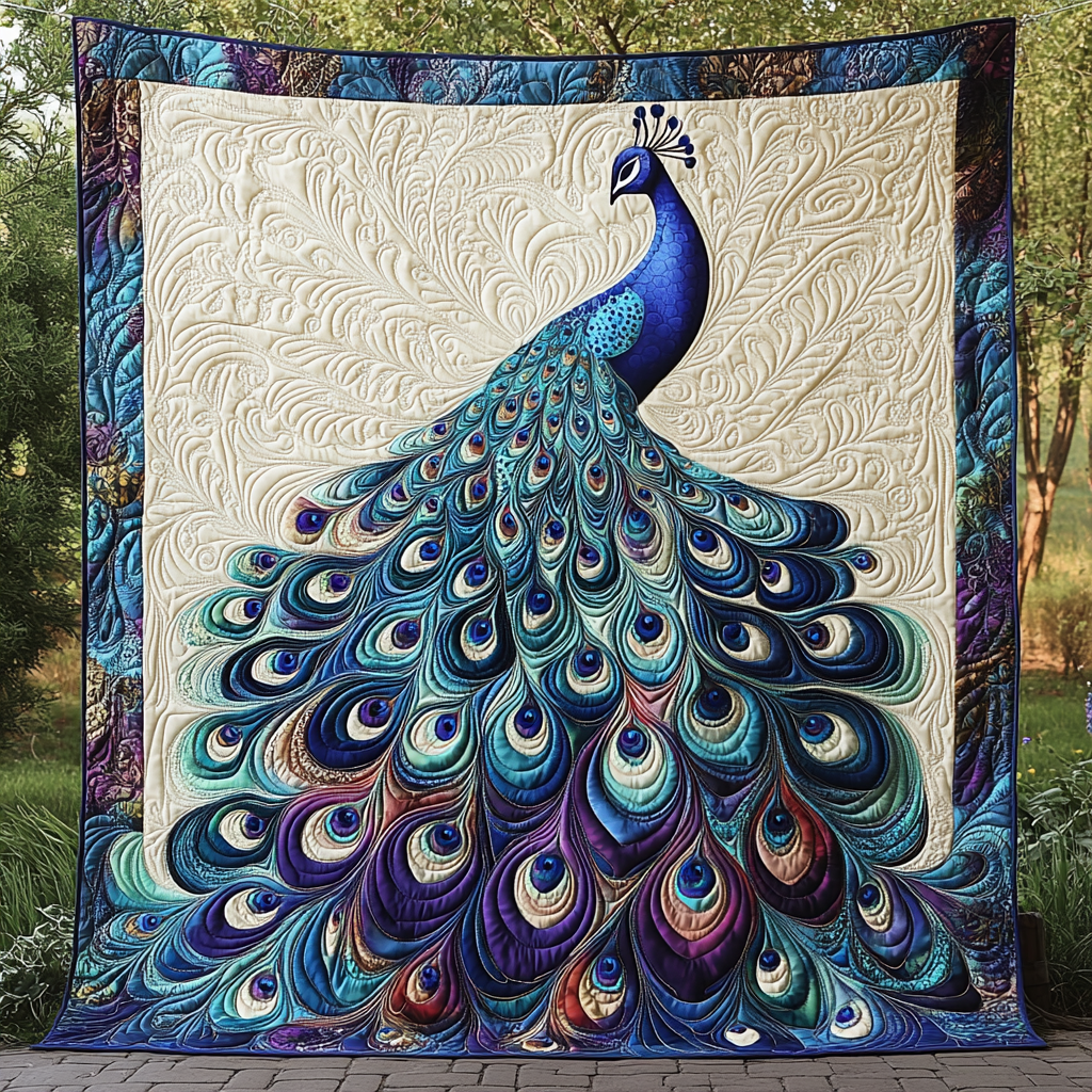 Majestic Peacock WG1501027CL Quilt