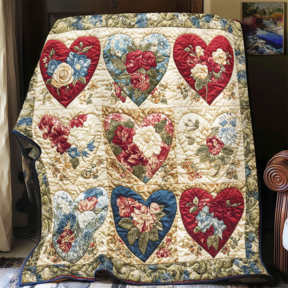 Garden In Hearts WY1502058CL Quilt