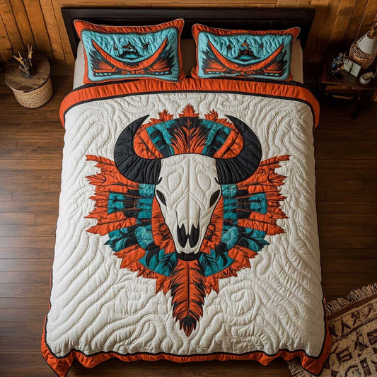 Native American Cow Skull WP3112014CL Duvet Cover Set