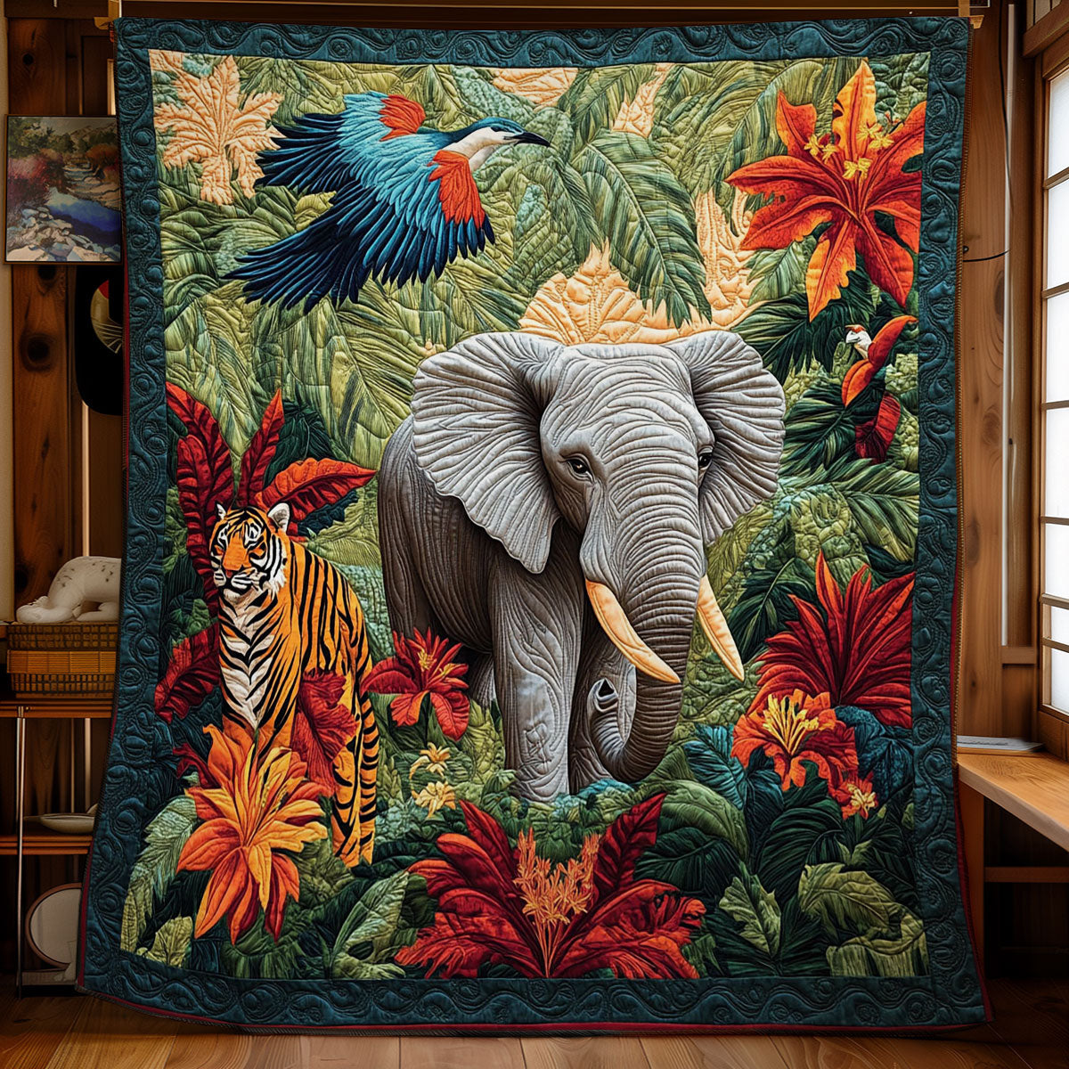 Tropical Forest WY0202059CL Quilt