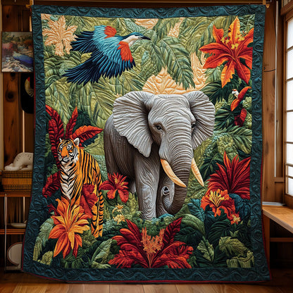 Tropical Forest WY0202059CL Quilt