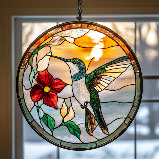 Hummingbird WJ3010046CL Suncatcher