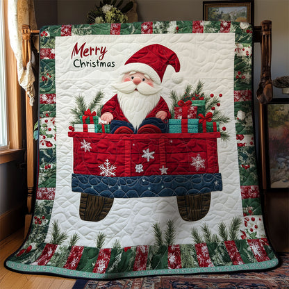Cute Gnome Christmas WX1312011CL Quilt