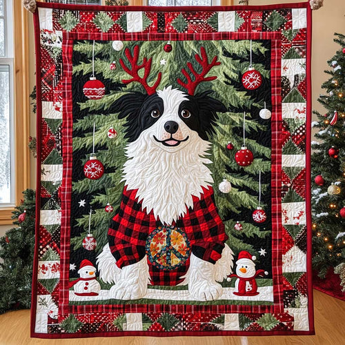 Border Collie Joy WN2510068CL Quilt