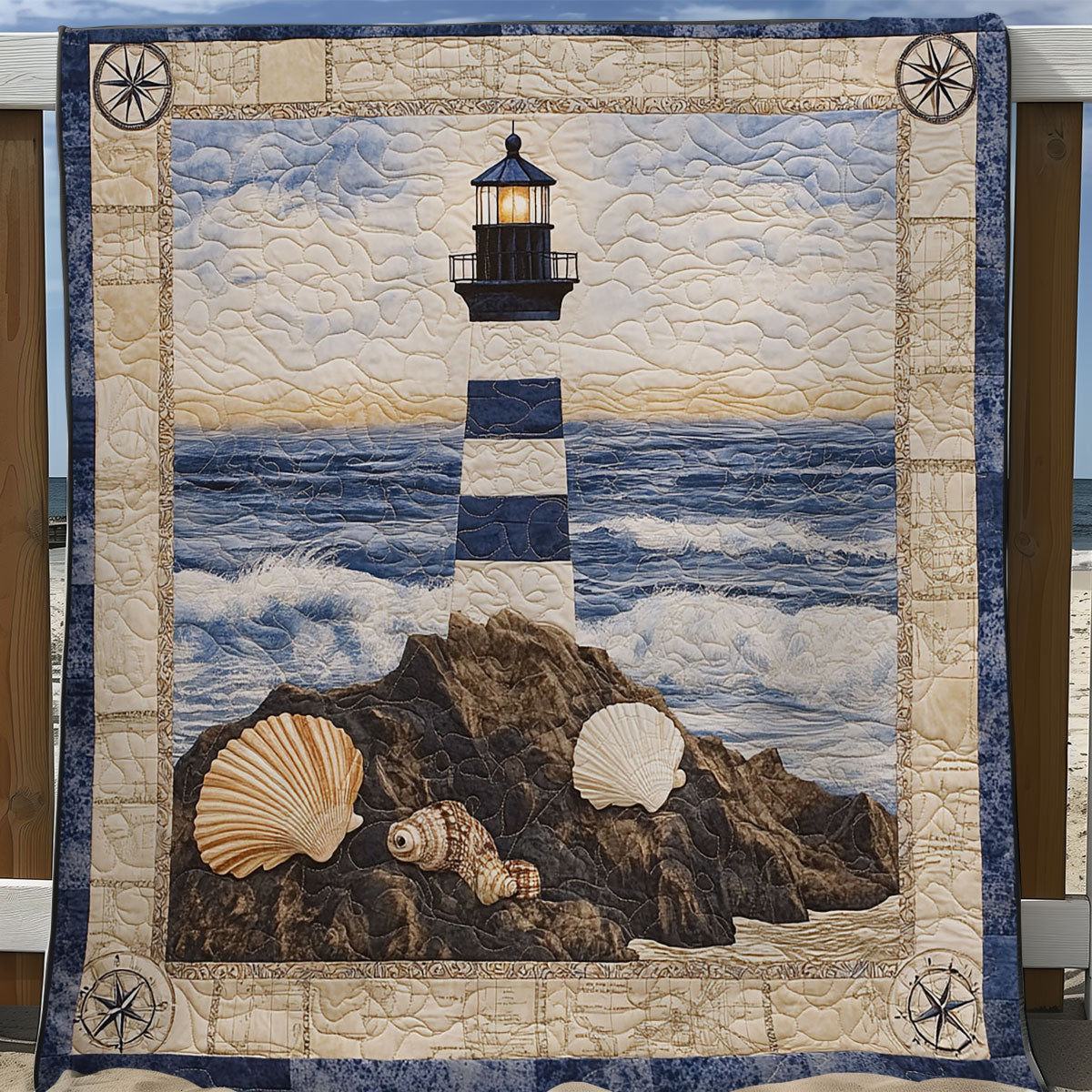Lighthouse WY1202119CL Quilt