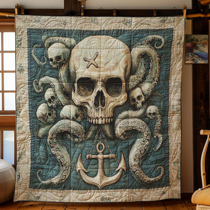 Octopus Skull WN0601032CL Quilt