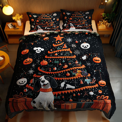 Paws And Colors Of Christmas WN1010152CL Duvet Cover Set