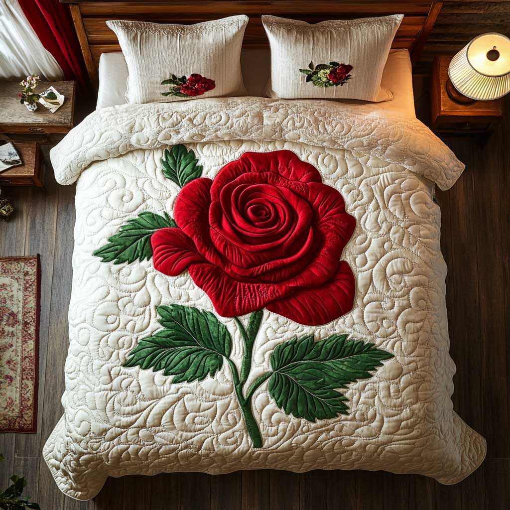 Valentine Red Roses WP3112026CL Duvet Cover Set