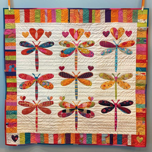 Patchwork Dragonfly WJ1109006CL Quilt