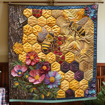 Hexagon Beehive WP0609027CL Quilt