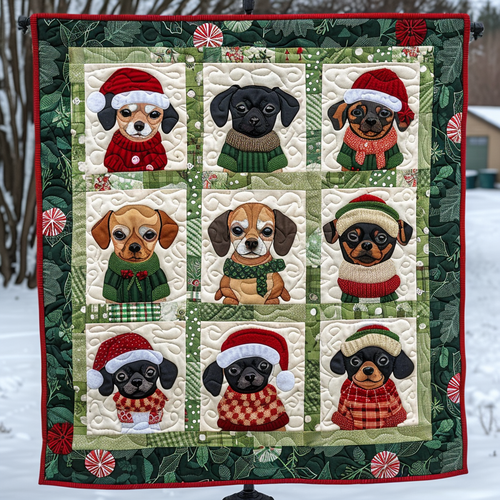 Cute Dogs WN1909082CL Quilt
