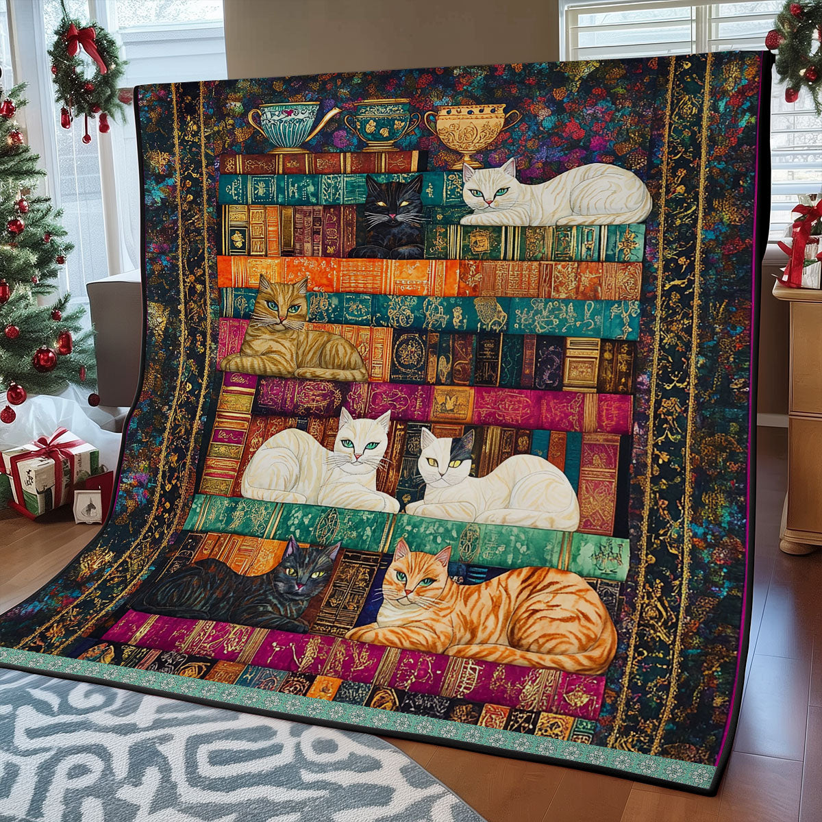 Cat WU3009011CL Quilt