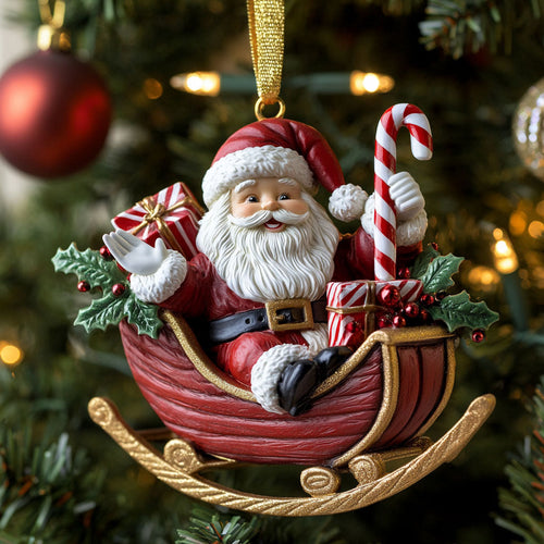 Joy Sleigh CP1810033CL Christmas Ornament