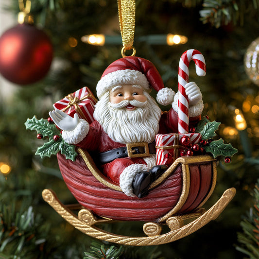 Joy Sleigh CP1810033CL Christmas Ornament