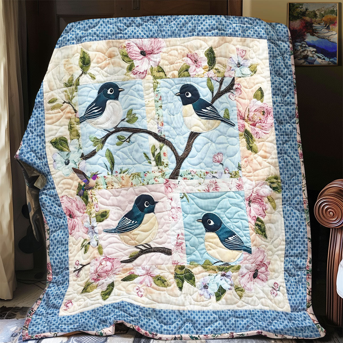 Chickadee WJ0712003CL Quilt