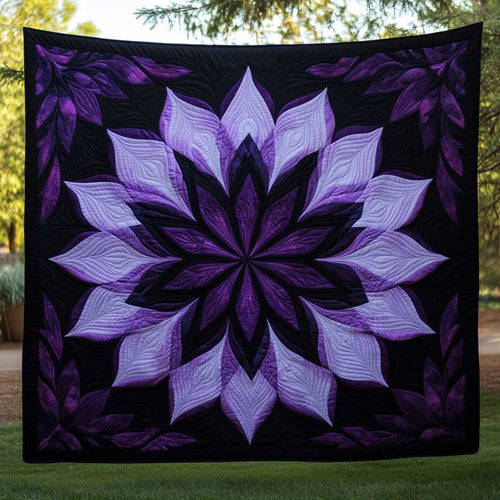 Purple Velvet Petals WN2709007CL Quilt