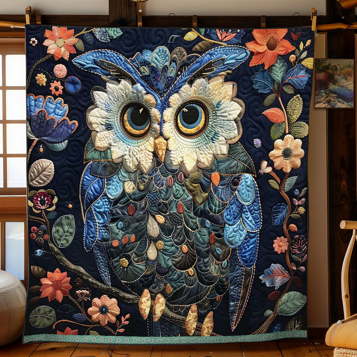 Enchanting Owl WJ2809007CL Quilt