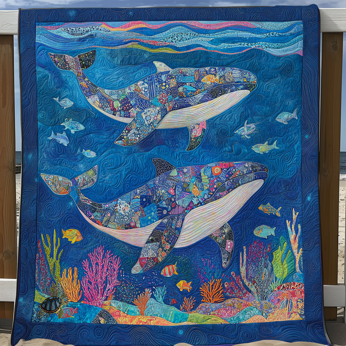 Whale WY1411027CL Quilt