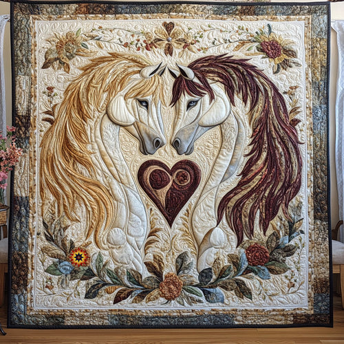 Love Horse WJ0712024CL Quilt