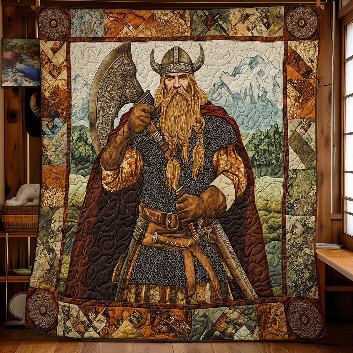 Viking Man WY2001021CL Quilt