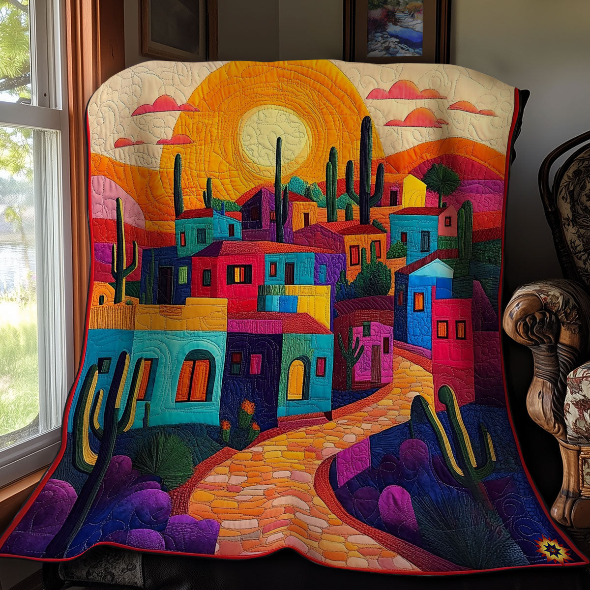 Sunset City WY1511022CL Quilt