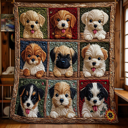 Cute Dog WY2911048CL Quilt