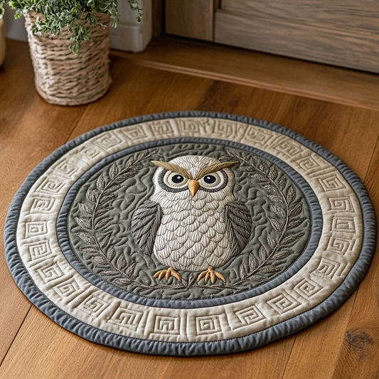Silver Owl CP160715CL Quilted Round Mat