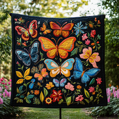 Butterfly Bloom Elegance WG1112002CL Quilt