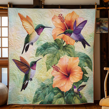 Hummingbird Garden WN0811001CL Quilt