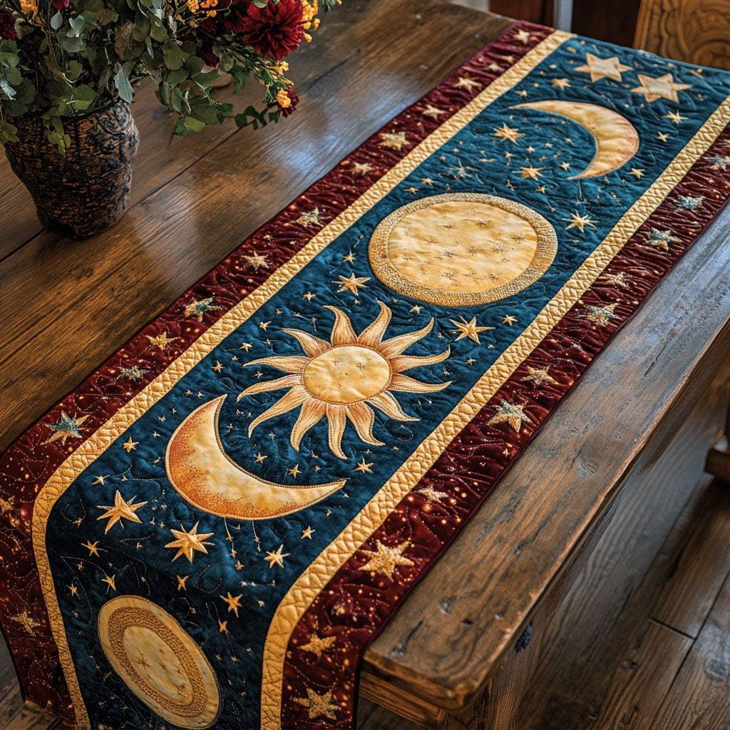 Eternal Solstice CP0805040CL Quilted Table Runner