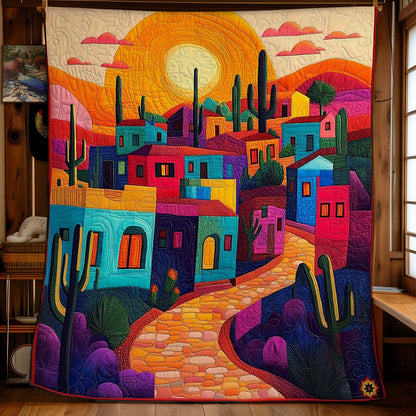 Sunset City WY1511022CL Quilt