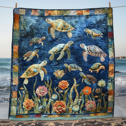 Sea Turtle WJ1209028CL Quilt