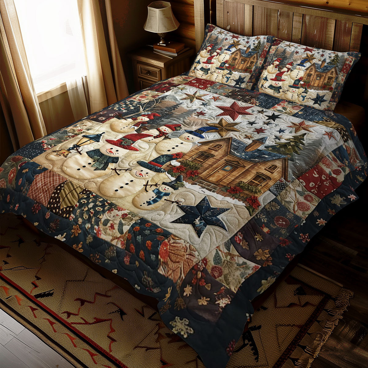 Christmas Village WJ2111035CL Duvet Cover Set