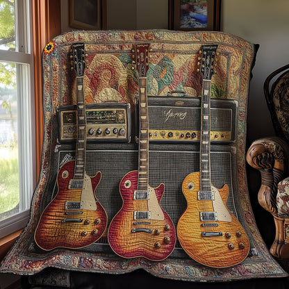 Three Guitar WY2911039CL Quilt