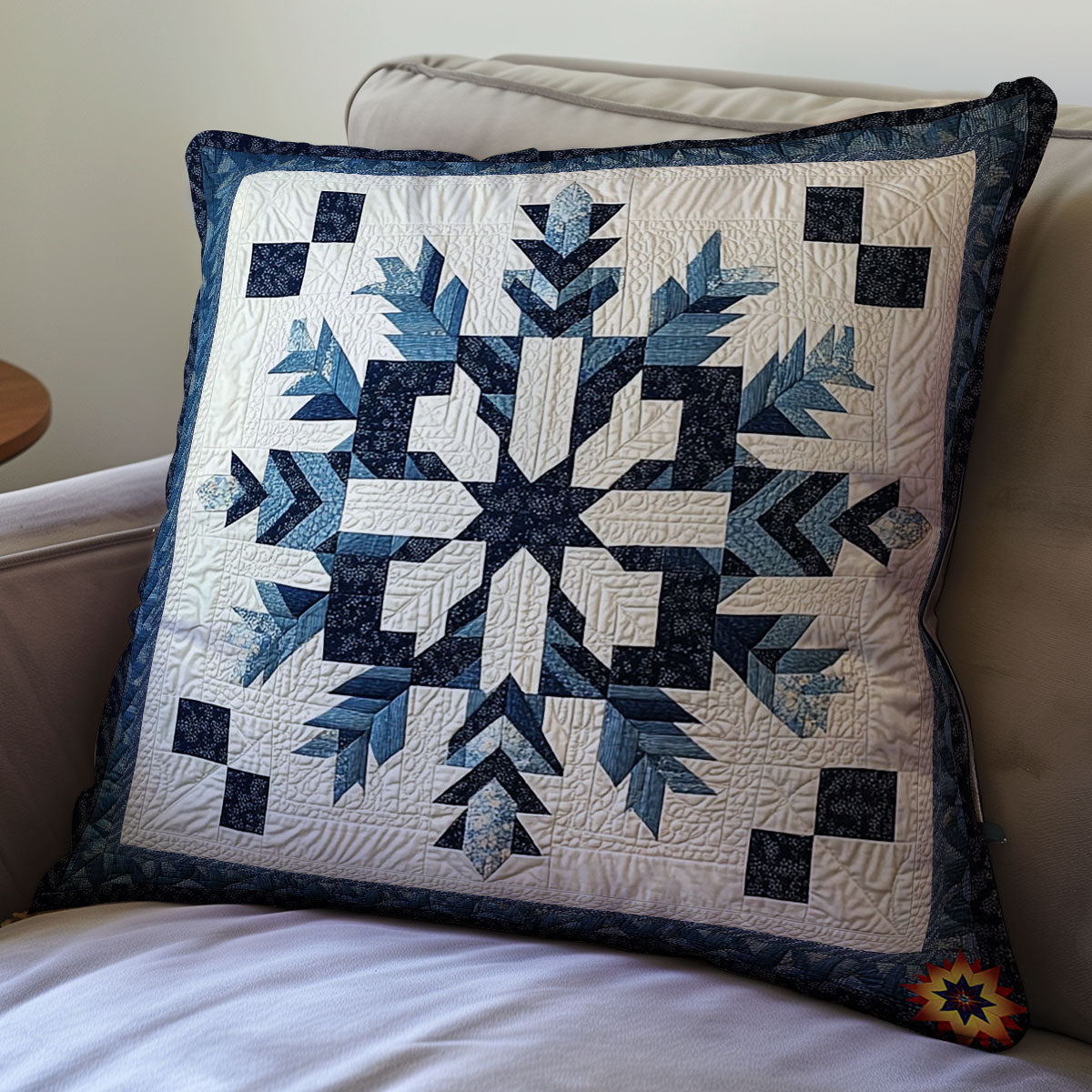 Snowflake WY2911052CL Quilt Pillow Case