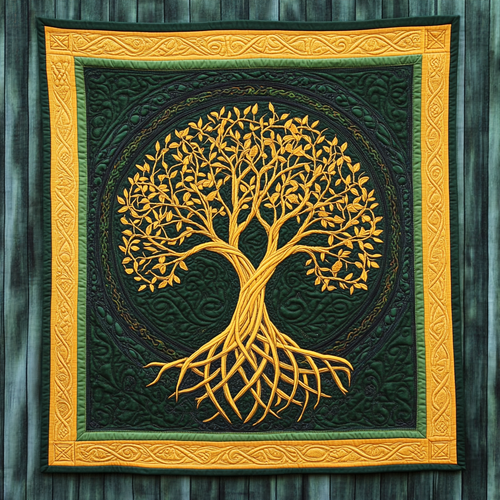 Celtic Tree Of Life XR2709023CL Quilt