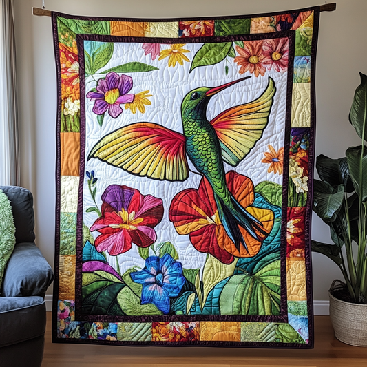 Hummingbird Nectar Delight WN2509019CL Quilt
