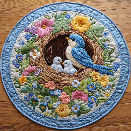 Adorable Family CP3004013CL Quilted Round Mat