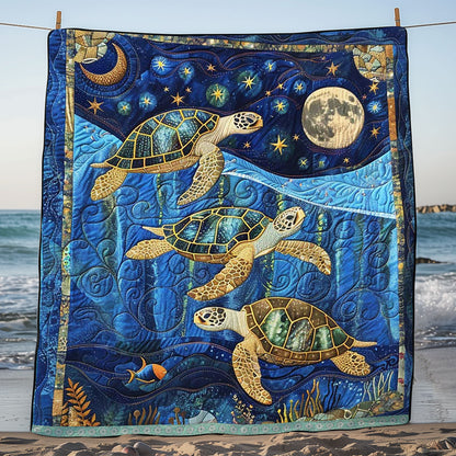 Sea Turtle WJ1309025CL Quilt