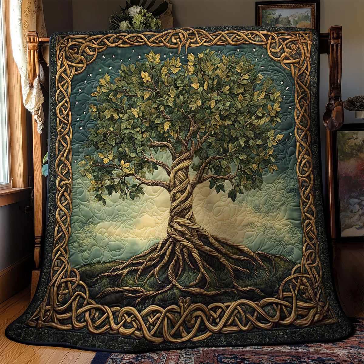 Lush Canopy Tree Of Life WN0301032CL Quilt