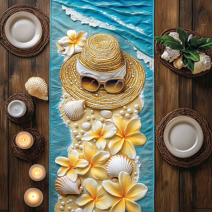 Summer Vibes CW1905255CL Quilted Table Runner