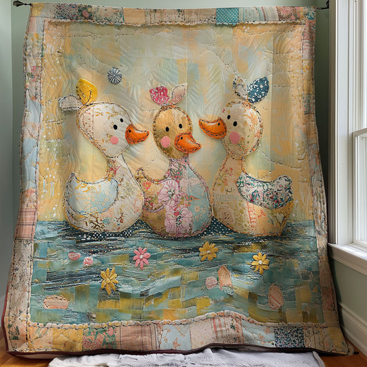 Adorable Ducks XB1203021CL Quilt